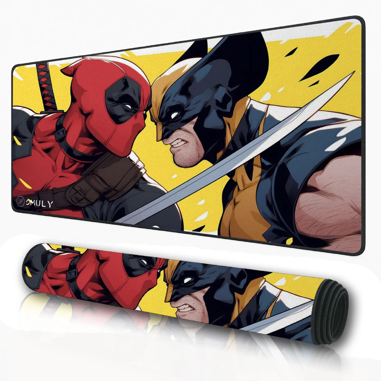 Action Hero Inspired Large Desk Mat, Desk Pad, Mouse Pad