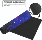 Cosmic Galaxy Space Large Desk Mat, Desk pad, Mouse Pad