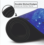 Cosmic Galaxy Space Large Desk Mat, Desk pad, Mouse Pad