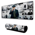 Vintage Gangster Mouse Pad 11×23 Inch 2mm Extended Gaming Desk Mat with Anti-Slip Rubber Base Mousepad for Smooth Surface Desk pad for PC & Laptop Use Waterproof & Stiched (Multicolour) Deskpad