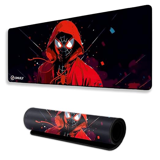 Hoodie Spiderman Large Desk Mat, Desk Pad, Mouse Pad