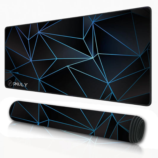 Large Extended Gaming Mouse Pad | Abstract Geometric Print
