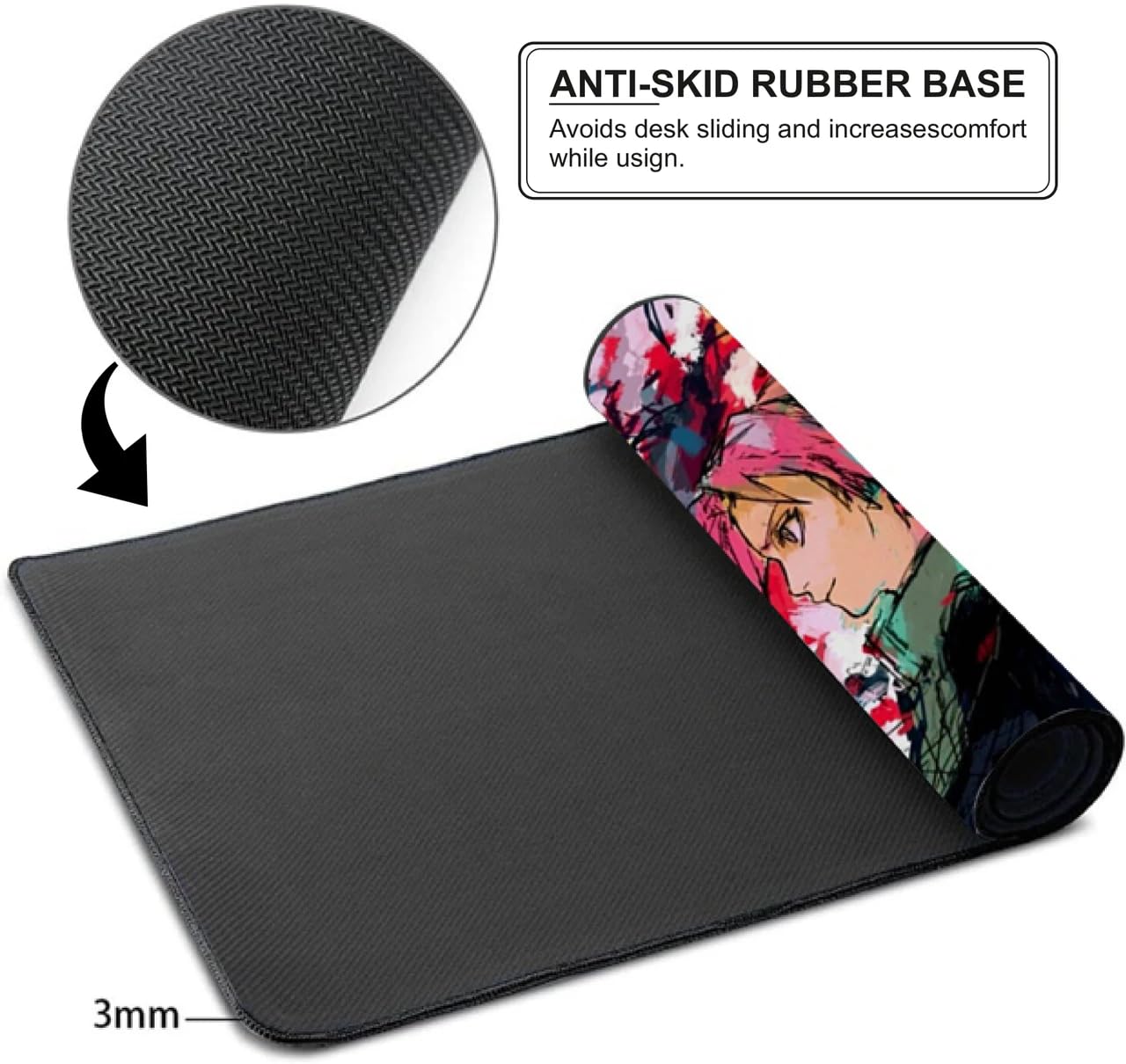 Anime Ninja Team Design Desk Mat