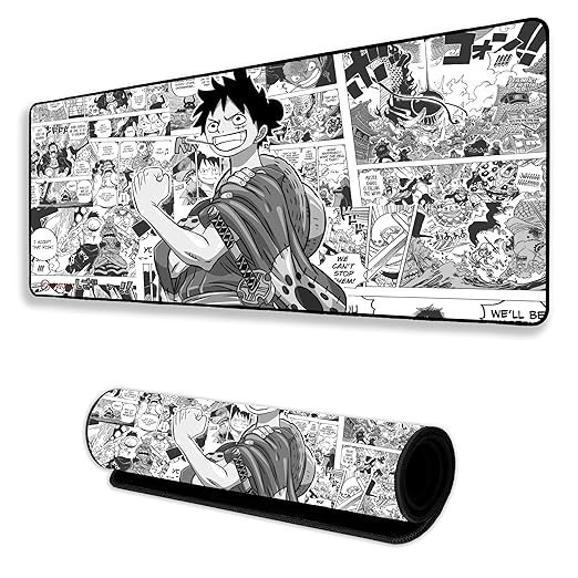 Pirate Anime Large  Desk Mat, Desk pad, Mouse Pad