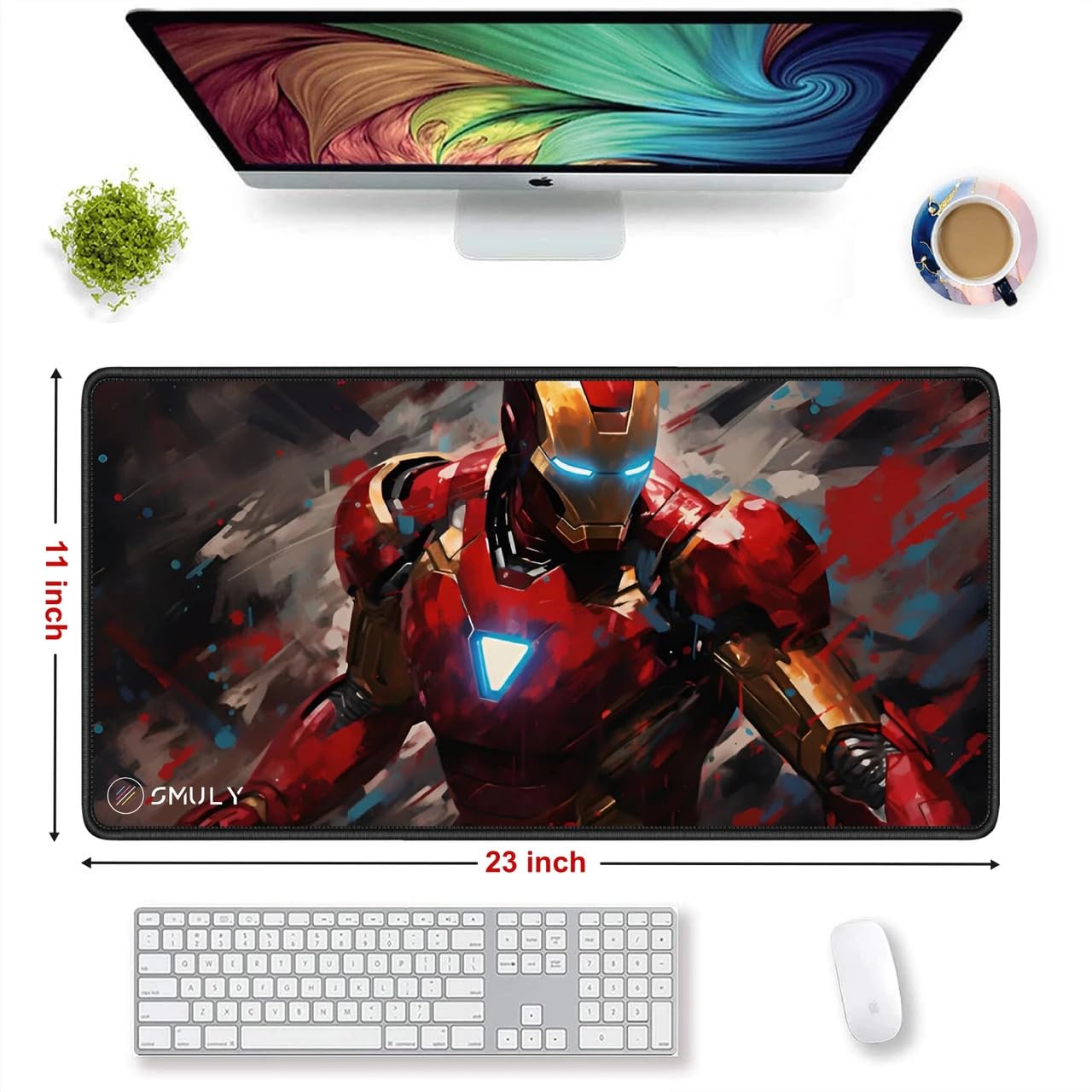 Superhero Design Premium Table Mat