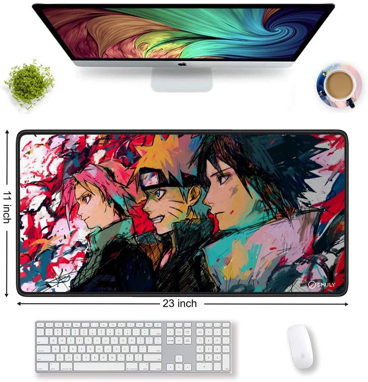 Anime Ninja Team Design Desk Mat