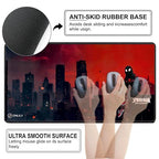 Animated Hero Inspired Mouse Pad 11×23 Inch 2mm Gaming Desk Mat