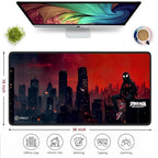 Animated Hero Inspired Mouse Pad 11×23 Inch 2mm Gaming Desk Mat