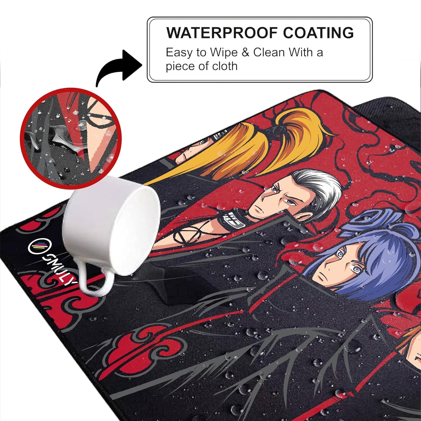 Akatsuki Inspired Anime Mouse Pad