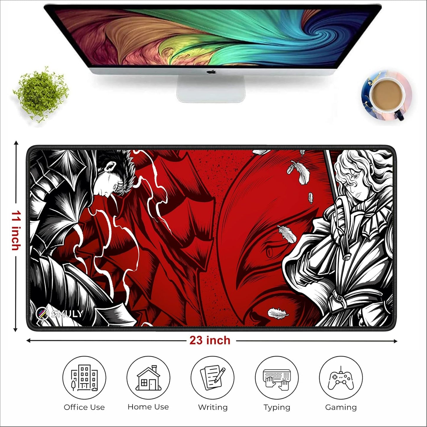 Samurai Anime Desk Mat