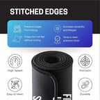 Motivational Large Gaming Mouse Pad, 11x23 Inch Extended Desk Mat, Waterproof Desk Pad with Anti-Slip Rubber Base Mousepad,Stitched Edges,Smooth Surface for Office, PC & Laptop (Multicolour)