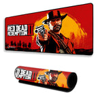 Western Cowboy Inspired Large Desk Mat, Desk Pad, Mouse Pad