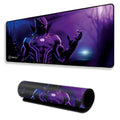 Purple Superhero Large Desk Mat, Desk Pad, Mouse Pad