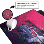 Racing Car Large Desk Mat, Desk Pad, Mouse Pad