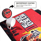 Western Cowboy Inspired Large Desk Mat, Desk Pad, Mouse Pad