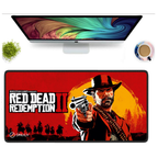 Western Cowboy Inspired Large Desk Mat, Desk Pad, Mouse Pad