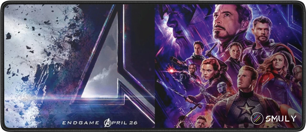 Comic Hero Inspired Large Desk Mat, Desk Pad, Mouse Pad