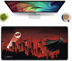 Dark Knight Inspired Large Desk Mat, Desk Pad, Mouse Pad