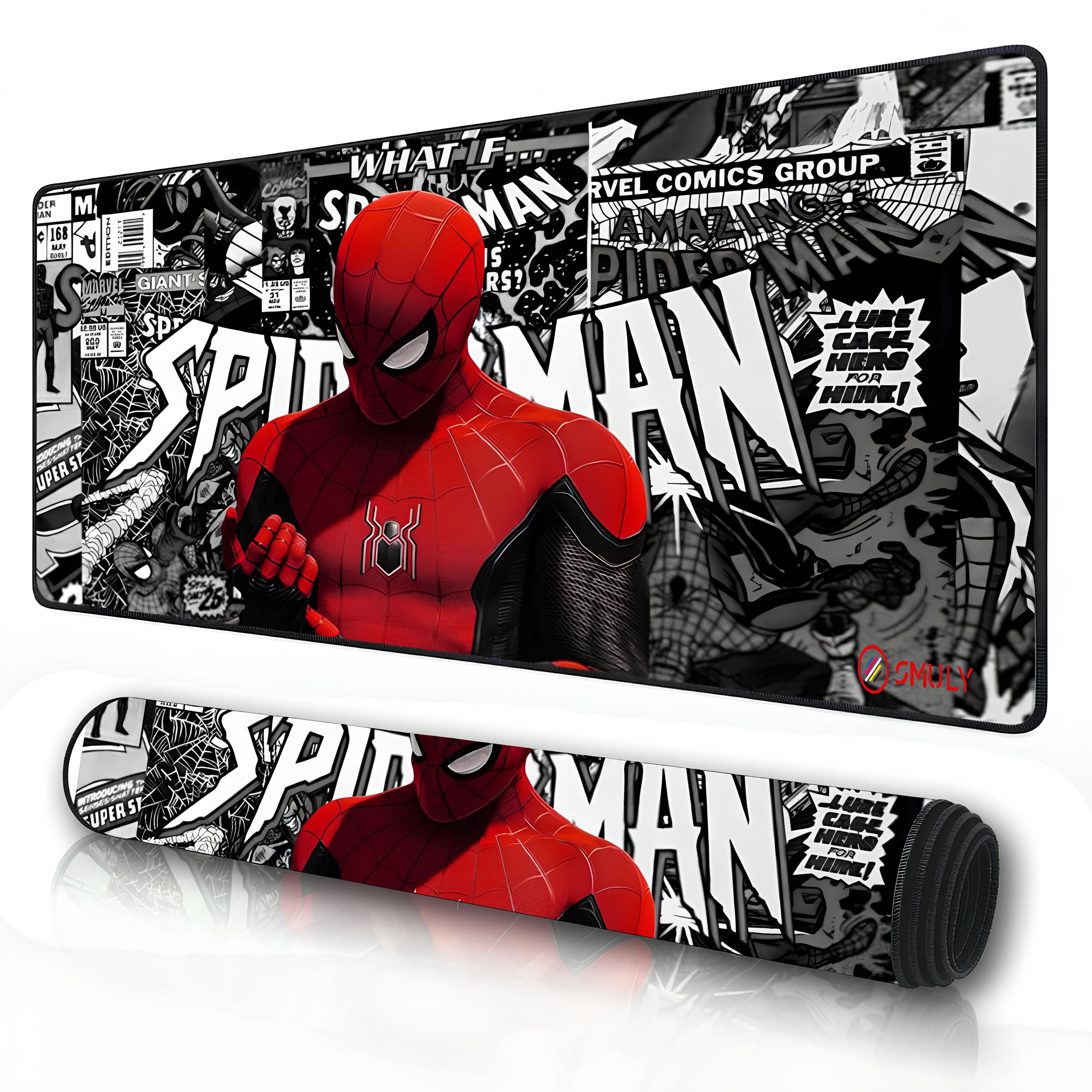 Web Warrior Theme Large Desk Mat, Desk Pad, Mouse Pad